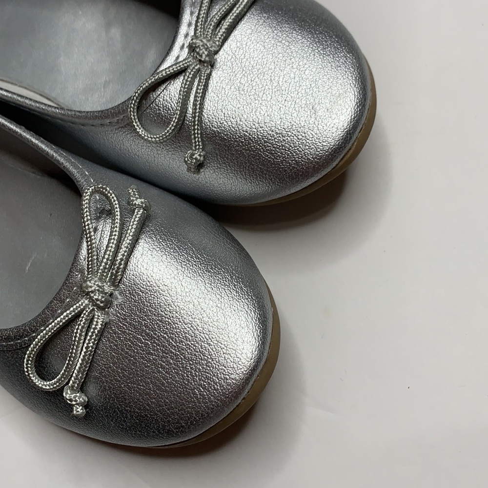Girls shoes Zoe & Zac‎ Silver flats size 3 - Picture 7 of 7
